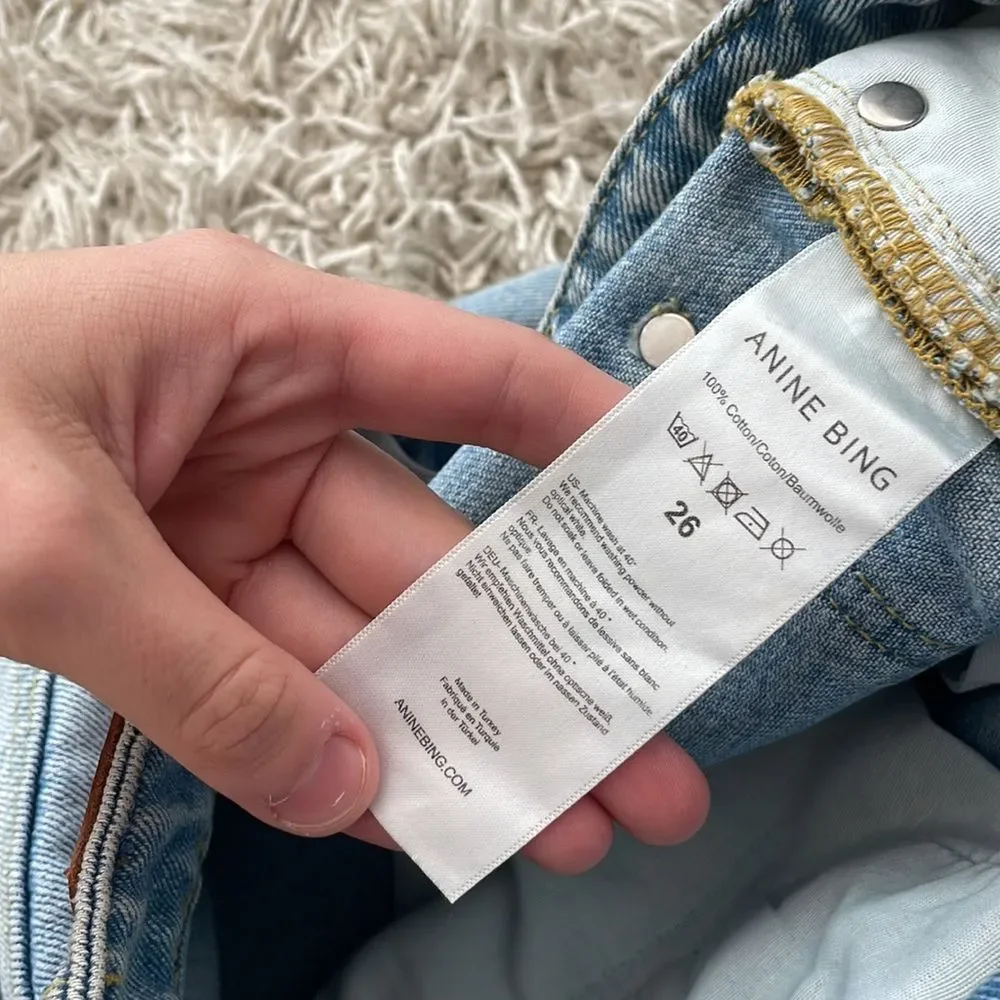 ANINE BING | Giovanna Straight Jeans - Picture 10 of 17
